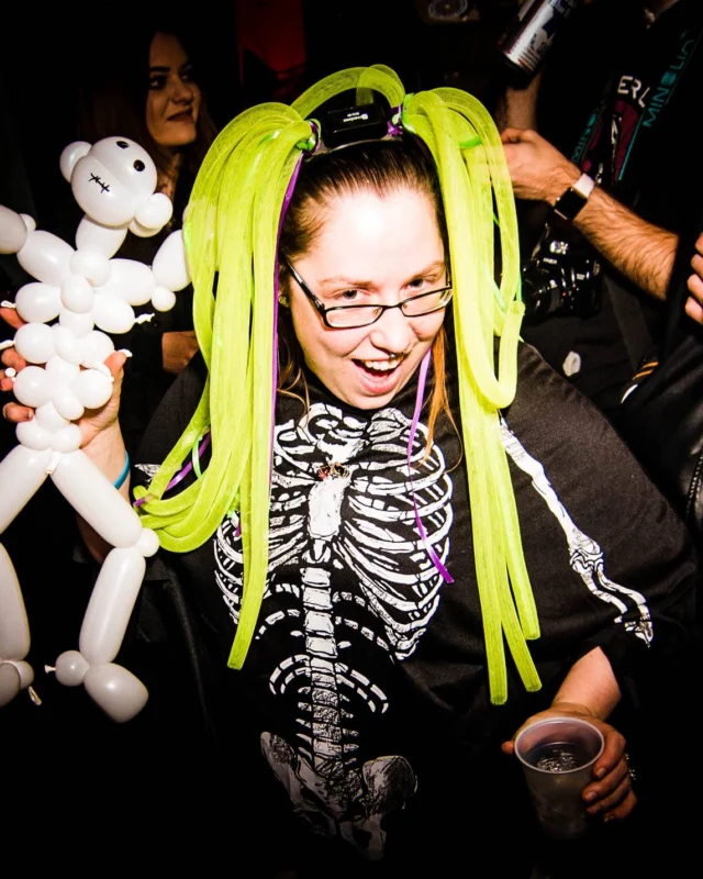 Nonsense: Balloons! November 2018 at The Basement, Thousands of balloons everywhere! Balloon Twisters! Balloon Walls! Kimber was the DJ!