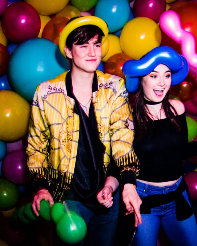 Nonsense: Balloons! November 2018 at The Basement, Thousands of balloons everywhere! Balloon Twisters! Balloon Walls! Kimber was the DJ!