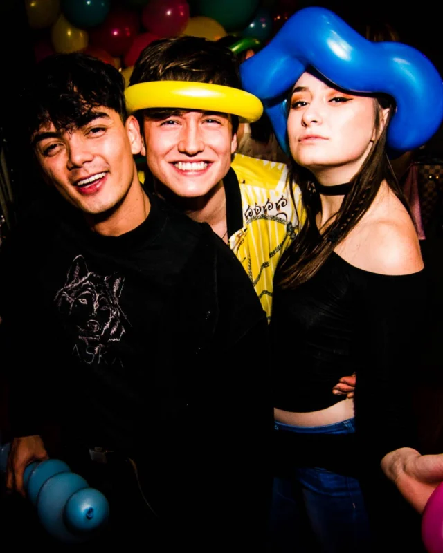 Nonsense: Balloons! November 2018 at The Basement, Thousands of balloons everywhere! Balloon Twisters! Balloon Walls! Kimber was the DJ!