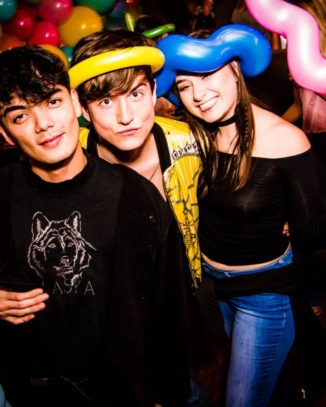 Nonsense: Balloons! November 2018 at The Basement, Thousands of balloons everywhere! Balloon Twisters! Balloon Walls! Kimber was the DJ!