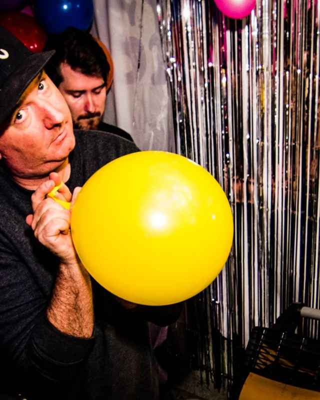 Nonsense: Balloons! November 2018 at The Basement, Thousands of balloons everywhere! Balloon Twisters! Balloon Walls! Kimber was the DJ!