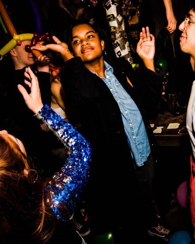 Nonsense: Balloons! November 2018 at The Basement, Thousands of balloons everywhere! Balloon Twisters! Balloon Walls! Kimber was the DJ!