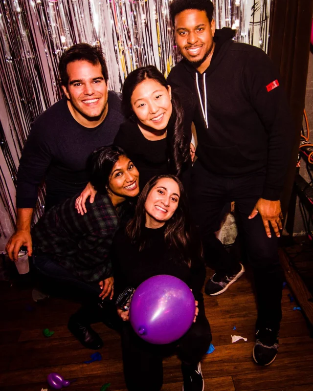 Nonsense: Balloons! November 2018 at The Basement, Thousands of balloons everywhere! Balloon Twisters! Balloon Walls! Kimber was the DJ!