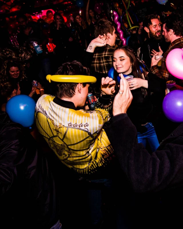Nonsense: Balloons! November 2018 at The Basement, Thousands of balloons everywhere! Balloon Twisters! Balloon Walls! Kimber was the DJ!