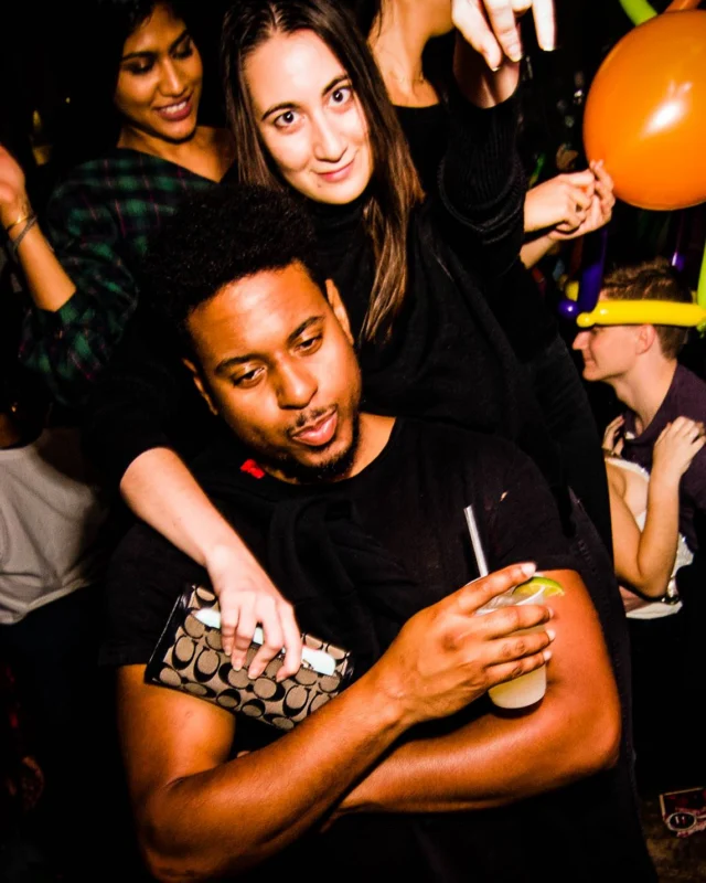 Nonsense: Balloons! November 2018 at The Basement, Thousands of balloons everywhere! Balloon Twisters! Balloon Walls! Kimber was the DJ!
