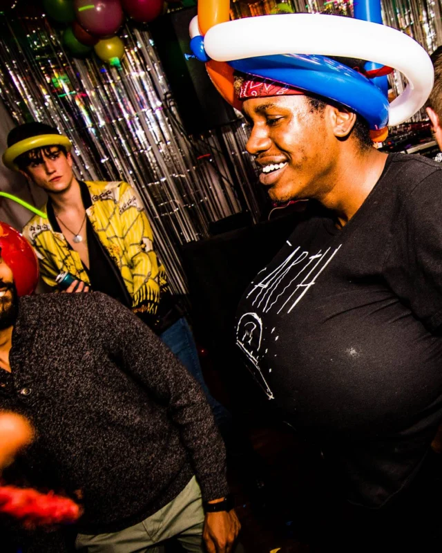 Nonsense: Balloons! November 2018 at The Basement, Thousands of balloons everywhere! Balloon Twisters! Balloon Walls! Kimber was the DJ!