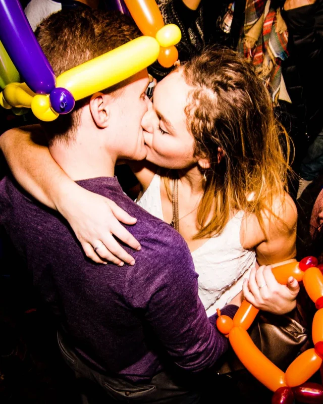 Nonsense: Balloons! November 2018 at The Basement, Thousands of balloons everywhere! Balloon Twisters! Balloon Walls! Kimber was the DJ!