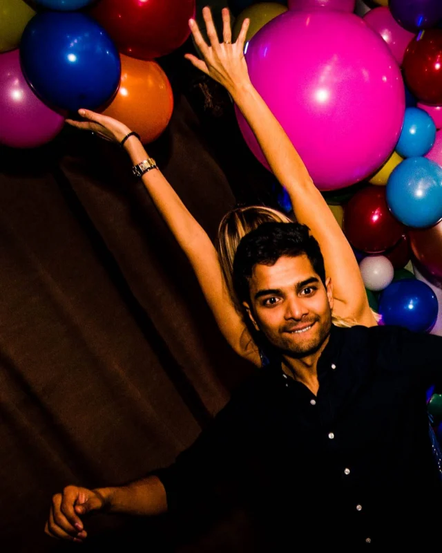 Nonsense: Balloons! November 2018 at The Basement, Thousands of balloons everywhere! Balloon Twisters! Balloon Walls! Kimber was the DJ!