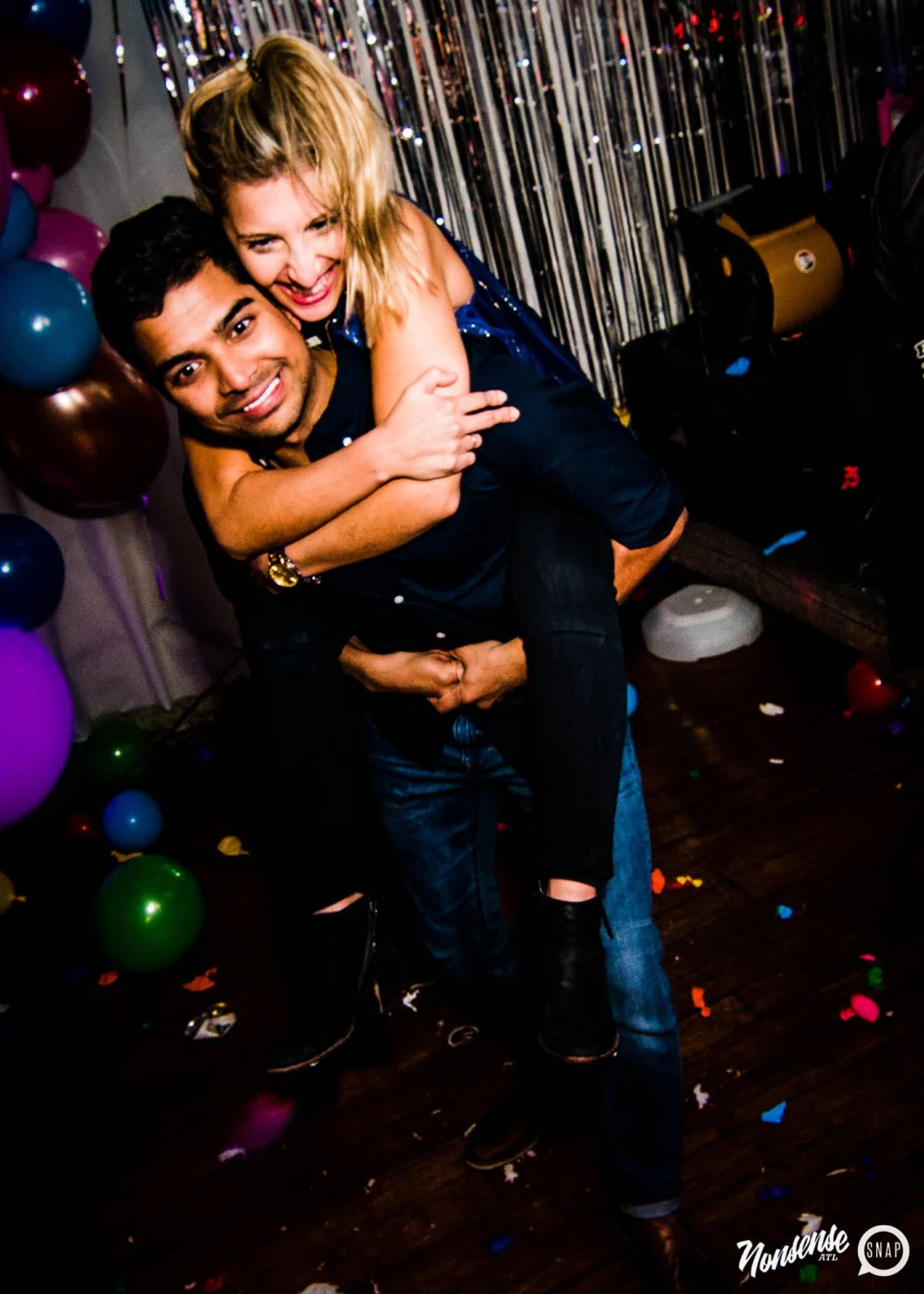 Nonsense: Balloons! November 2018 at The Basement, Thousands of balloons everywhere! Balloon Twisters! Balloon Walls! Kimber was the DJ!