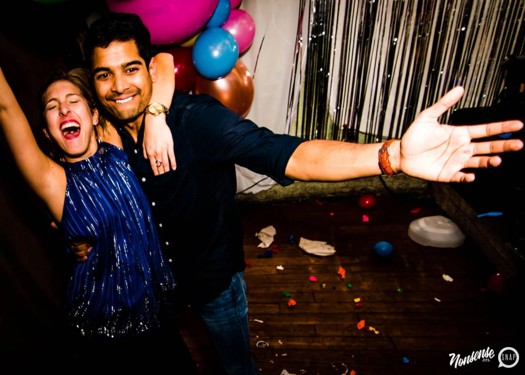 Nonsense: Balloons! November 2018 at The Basement, Thousands of balloons everywhere! Balloon Twisters! Balloon Walls! Kimber was the DJ!