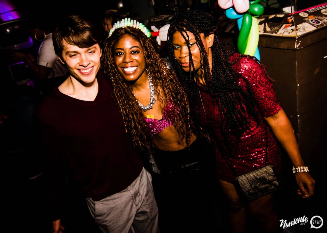 Nonsense: Balloons! November 2018 at The Basement, Thousands of balloons everywhere! Balloon Twisters! Balloon Walls! Kimber was the DJ!