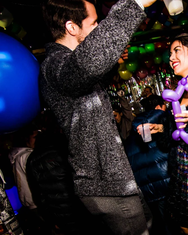 Nonsense: Balloons! November 2018 at The Basement, Thousands of balloons everywhere! Balloon Twisters! Balloon Walls! Kimber was the DJ!