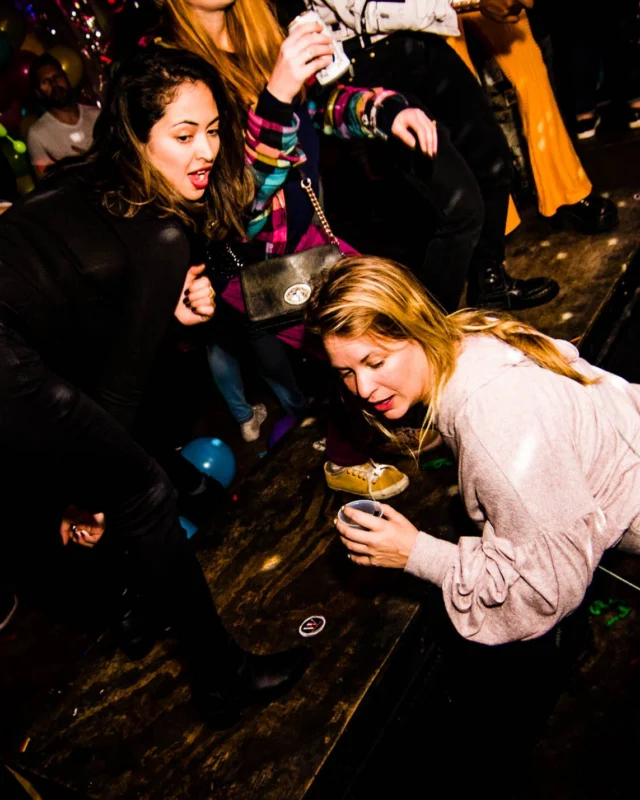 Nonsense: Balloons! November 2018 at The Basement, Thousands of balloons everywhere! Balloon Twisters! Balloon Walls! Kimber was the DJ!