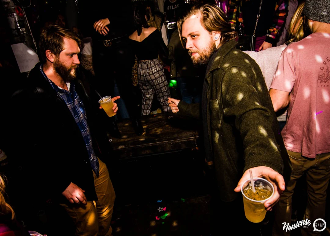 Nonsense: Balloons! November 2018 at The Basement, Thousands of balloons everywhere! Balloon Twisters! Balloon Walls! Kimber was the DJ!