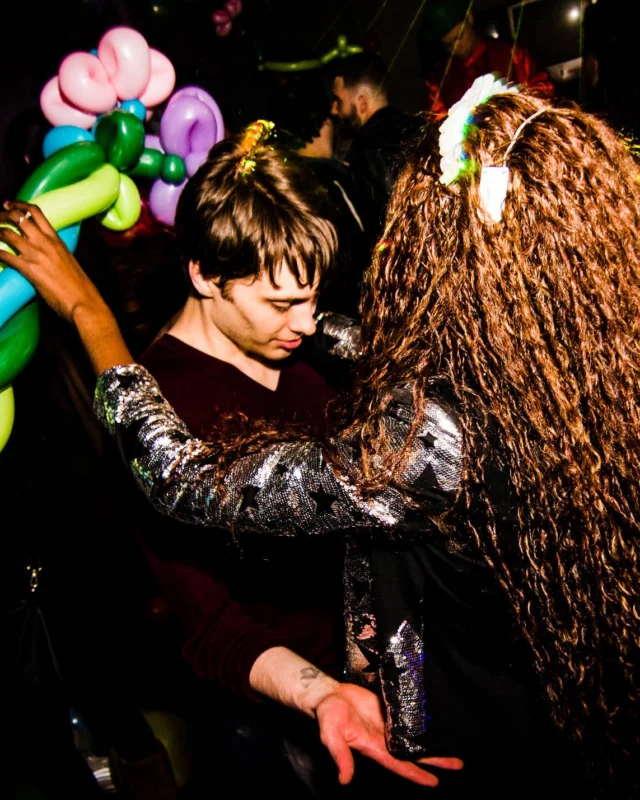 Nonsense: Balloons! November 2018 at The Basement, Thousands of balloons everywhere! Balloon Twisters! Balloon Walls! Kimber was the DJ!