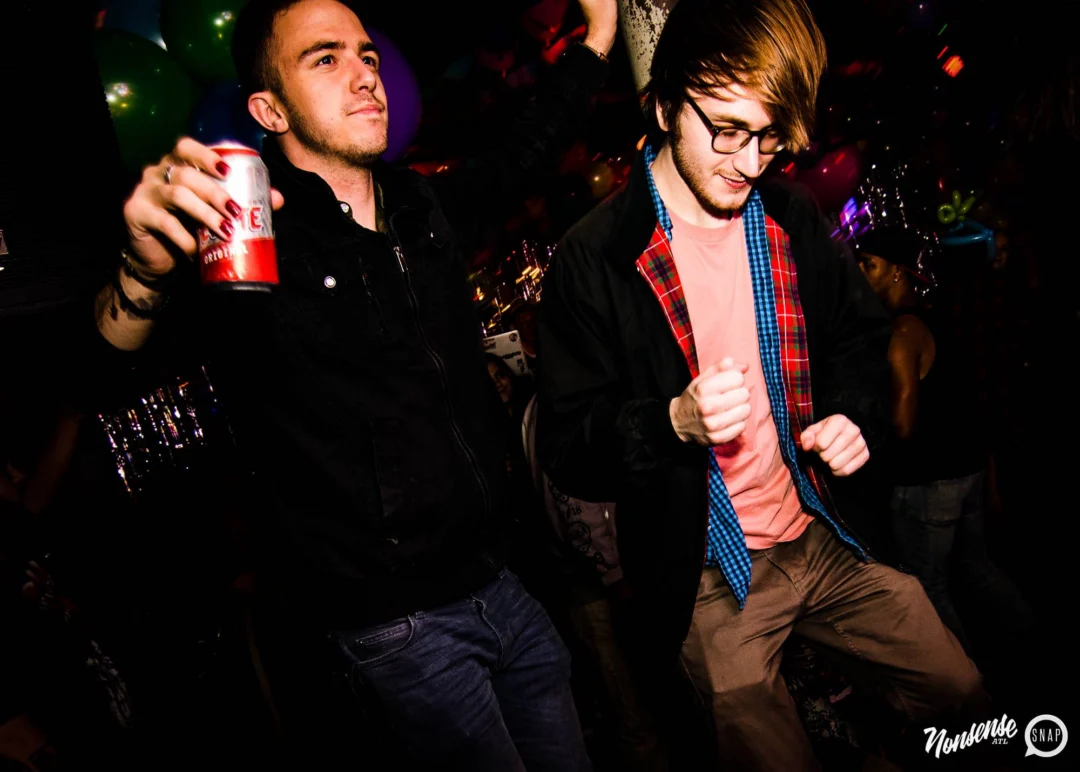 Nonsense: Balloons! November 2018 at The Basement, Thousands of balloons everywhere! Balloon Twisters! Balloon Walls! Kimber was the DJ!