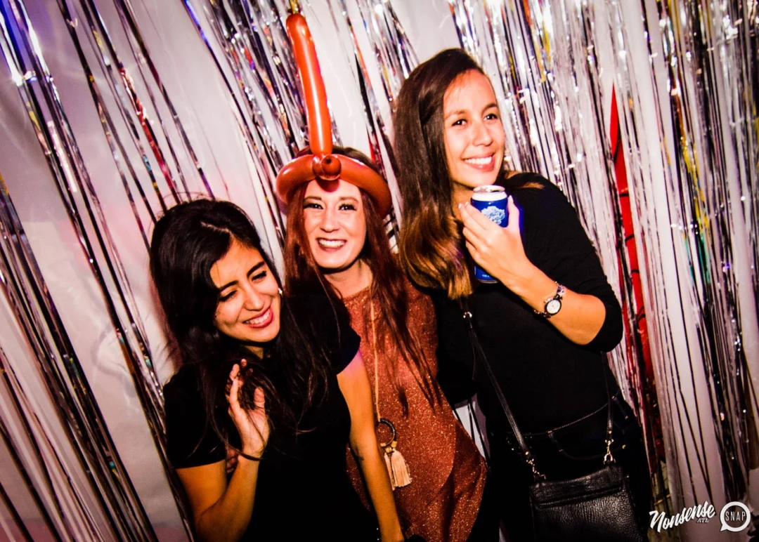 Nonsense: Balloons! November 2018 at The Basement, Thousands of balloons everywhere! Balloon Twisters! Balloon Walls! Kimber was the DJ!