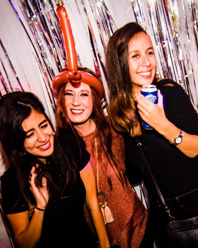 Nonsense: Balloons! November 2018 at The Basement, Thousands of balloons everywhere! Balloon Twisters! Balloon Walls! Kimber was the DJ!