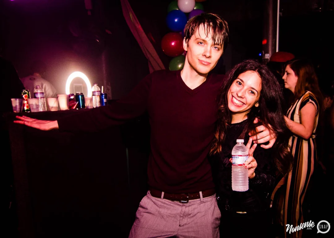 Nonsense: Balloons! November 2018 at The Basement, Thousands of balloons everywhere! Balloon Twisters! Balloon Walls! Kimber was the DJ!