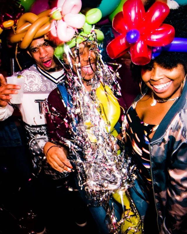Nonsense: Balloons! November 2018 at The Basement, Thousands of balloons everywhere! Balloon Twisters! Balloon Walls! Kimber was the DJ!