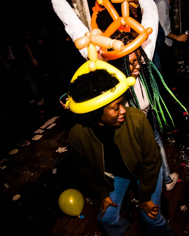 Nonsense: Balloons! November 2018 at The Basement, Thousands of balloons everywhere! Balloon Twisters! Balloon Walls! Kimber was the DJ!