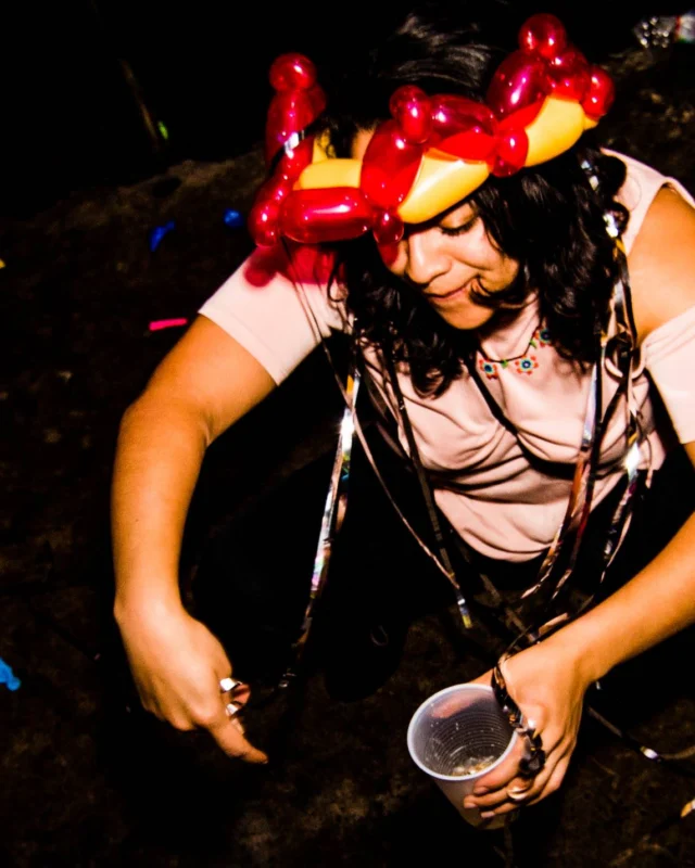 Nonsense: Balloons! November 2018 at The Basement, Thousands of balloons everywhere! Balloon Twisters! Balloon Walls! Kimber was the DJ!