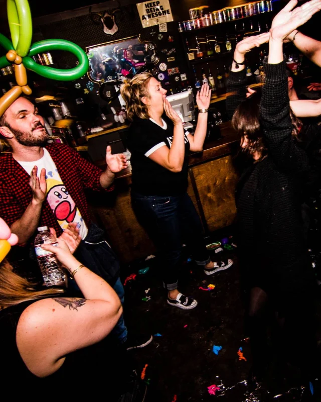 Nonsense: Balloons! November 2018 at The Basement, Thousands of balloons everywhere! Balloon Twisters! Balloon Walls! Kimber was the DJ!