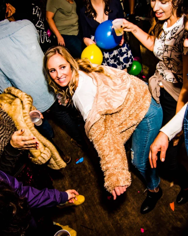 Nonsense: Balloons! November 2018 at The Basement, Thousands of balloons everywhere! Balloon Twisters! Balloon Walls! Kimber was the DJ!