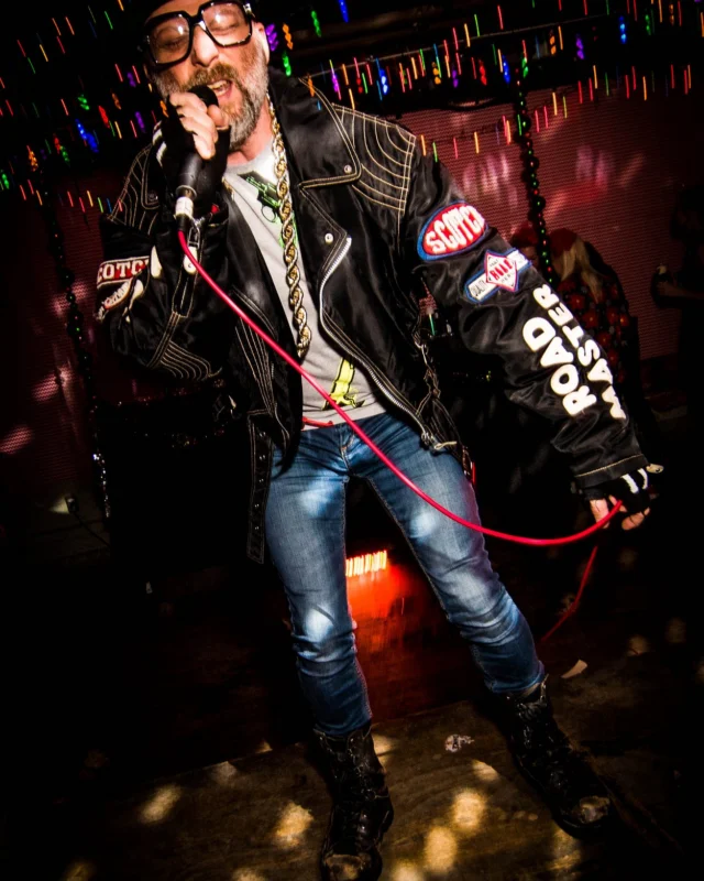 Nonsense: 2018 Holiday Dance Party Spectacular! Friday, December 21, 2018 at The Basement, East Atlanta. Santa! Krampus! Elves! Kimber! Fuller! Edgewood Nasty! Friends! ALL THE LIGHTS! This is Nonsense. Photo by Stephanie Heath/Oh Snap.