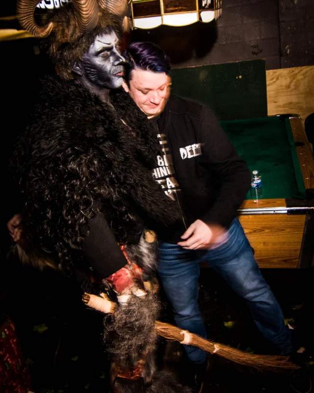 Nonsense: 2018 Holiday Dance Party Spectacular! Friday, December 21, 2018 at The Basement, East Atlanta. Santa! Krampus! Elves! Kimber! Fuller! Edgewood Nasty! Friends! ALL THE LIGHTS! This is Nonsense. Photo by Stephanie Heath/Oh Snap.