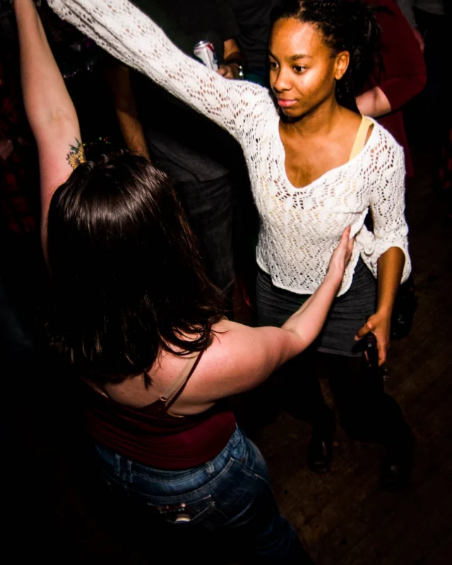 Nonsense: 2018 Holiday Dance Party Spectacular! Friday, December 21, 2018 at The Basement, East Atlanta. Santa! Krampus! Elves! Kimber! Fuller! Edgewood Nasty! Friends! ALL THE LIGHTS! This is Nonsense. Photo by Stephanie Heath/Oh Snap.