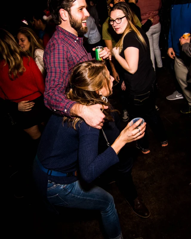 Nonsense: 2018 Holiday Dance Party Spectacular! Friday, December 21, 2018 at The Basement, East Atlanta. Santa! Krampus! Elves! Kimber! Fuller! Edgewood Nasty! Friends! ALL THE LIGHTS! This is Nonsense. Photo by Stephanie Heath/Oh Snap.