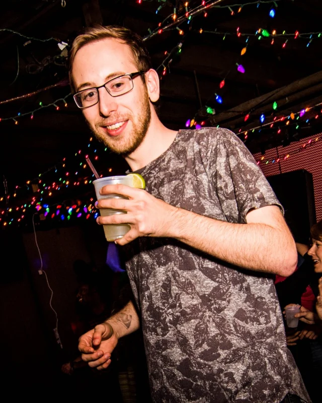 Nonsense: 2018 Holiday Dance Party Spectacular! Friday, December 21, 2018 at The Basement, East Atlanta. Santa! Krampus! Elves! Kimber! Fuller! Edgewood Nasty! Friends! ALL THE LIGHTS! This is Nonsense. Photo by Stephanie Heath/Oh Snap.