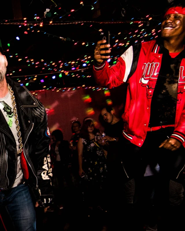 Nonsense: 2018 Holiday Dance Party Spectacular! Friday, December 21, 2018 at The Basement, East Atlanta. Santa! Krampus! Elves! Kimber! Fuller! Edgewood Nasty! Friends! ALL THE LIGHTS! This is Nonsense. Photo by Stephanie Heath/Oh Snap.