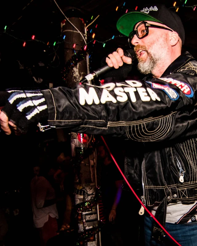 Nonsense: 2018 Holiday Dance Party Spectacular! Friday, December 21, 2018 at The Basement, East Atlanta. Santa! Krampus! Elves! Kimber! Fuller! Edgewood Nasty! Friends! ALL THE LIGHTS! This is Nonsense. Photo by Stephanie Heath/Oh Snap.