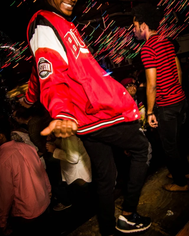 Nonsense: 2018 Holiday Dance Party Spectacular! Friday, December 21, 2018 at The Basement, East Atlanta. Santa! Krampus! Elves! Kimber! Fuller! Edgewood Nasty! Friends! ALL THE LIGHTS! This is Nonsense. Photo by Stephanie Heath/Oh Snap.