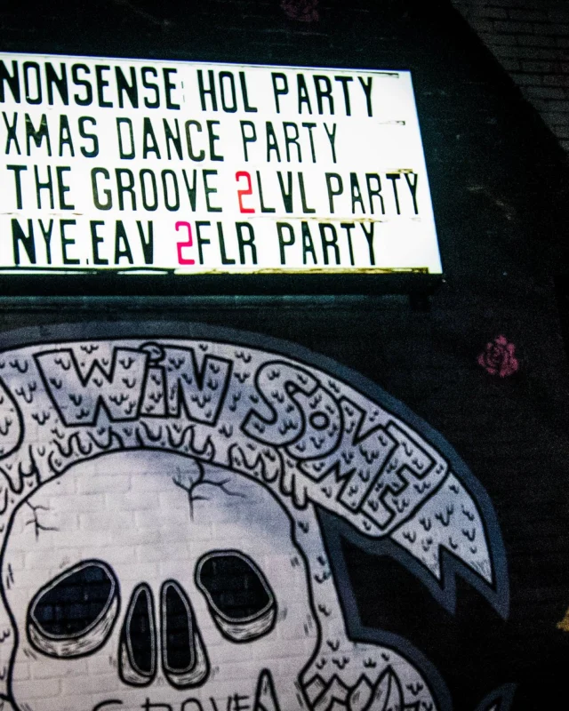 Nonsense: 2018 Holiday Dance Party Spectacular! Friday, December 21, 2018 at The Basement, East Atlanta. Santa! Krampus! Elves! Kimber! Fuller! Edgewood Nasty! Friends! ALL THE LIGHTS! This is Nonsense. Photo by Stephanie Heath/Oh Snap.