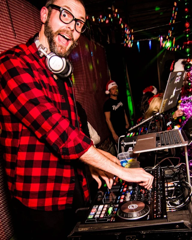 Nonsense: 2018 Holiday Dance Party Spectacular! Friday, December 21, 2018 at The Basement, East Atlanta. Santa! Krampus! Elves! Kimber! Fuller! Edgewood Nasty! Friends! ALL THE LIGHTS! This is Nonsense. Photo by Stephanie Heath/Oh Snap.