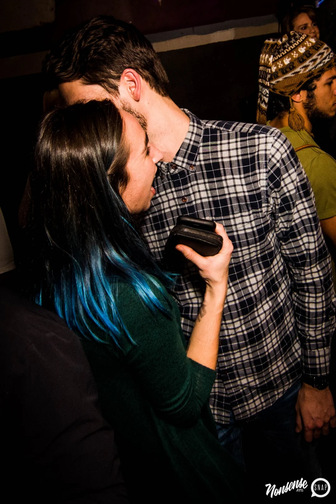 Nonsense: 2018 Holiday Dance Party Spectacular! Friday, December 21, 2018 at The Basement, East Atlanta. Santa! Krampus! Elves! Kimber! Fuller! Edgewood Nasty! Friends! ALL THE LIGHTS! This is Nonsense. Photo by Stephanie Heath/Oh Snap.
