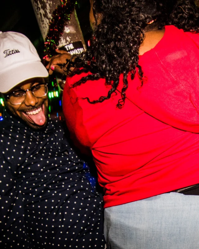Nonsense: 2018 Holiday Dance Party Spectacular! Friday, December 21, 2018 at The Basement, East Atlanta. Santa! Krampus! Elves! Kimber! Fuller! Edgewood Nasty! Friends! ALL THE LIGHTS! This is Nonsense. Photo by Stephanie Heath/Oh Snap.