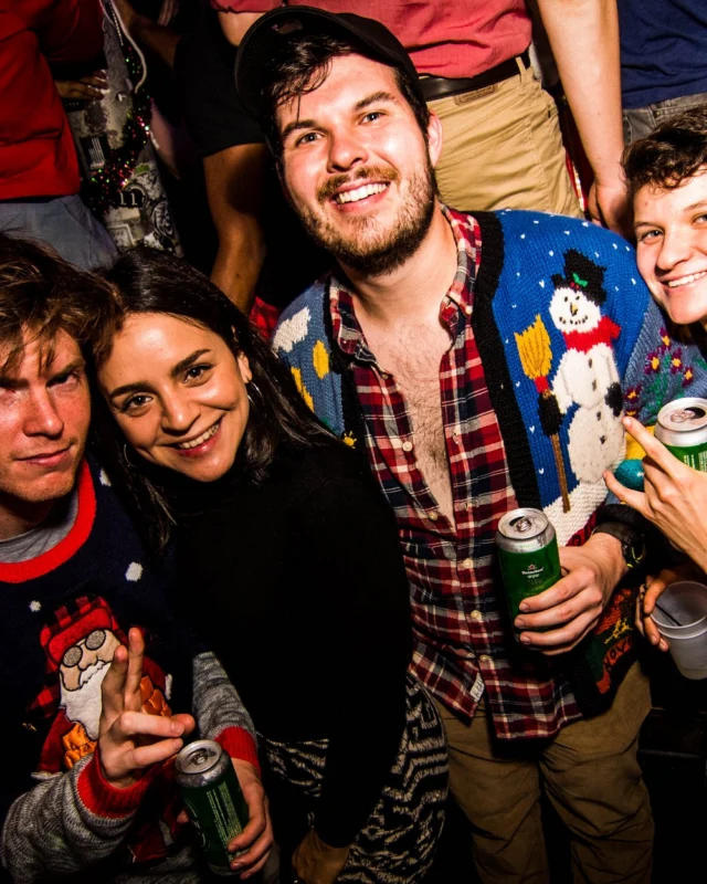 Nonsense: 2018 Holiday Dance Party Spectacular! Friday, December 21, 2018 at The Basement, East Atlanta. Santa! Krampus! Elves! Kimber! Fuller! Edgewood Nasty! Friends! ALL THE LIGHTS! This is Nonsense. Photo by Stephanie Heath/Oh Snap.