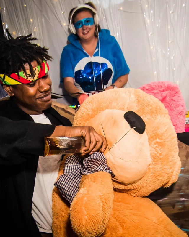 Nonsense: Slumber Party - January 18, 2019 at The Basement, East Atlanta. Nonsense will give you a new experience and reason to leave the couch on the 3rd Friday of every month! Kimber is the DJ. Photos by OhSnap.