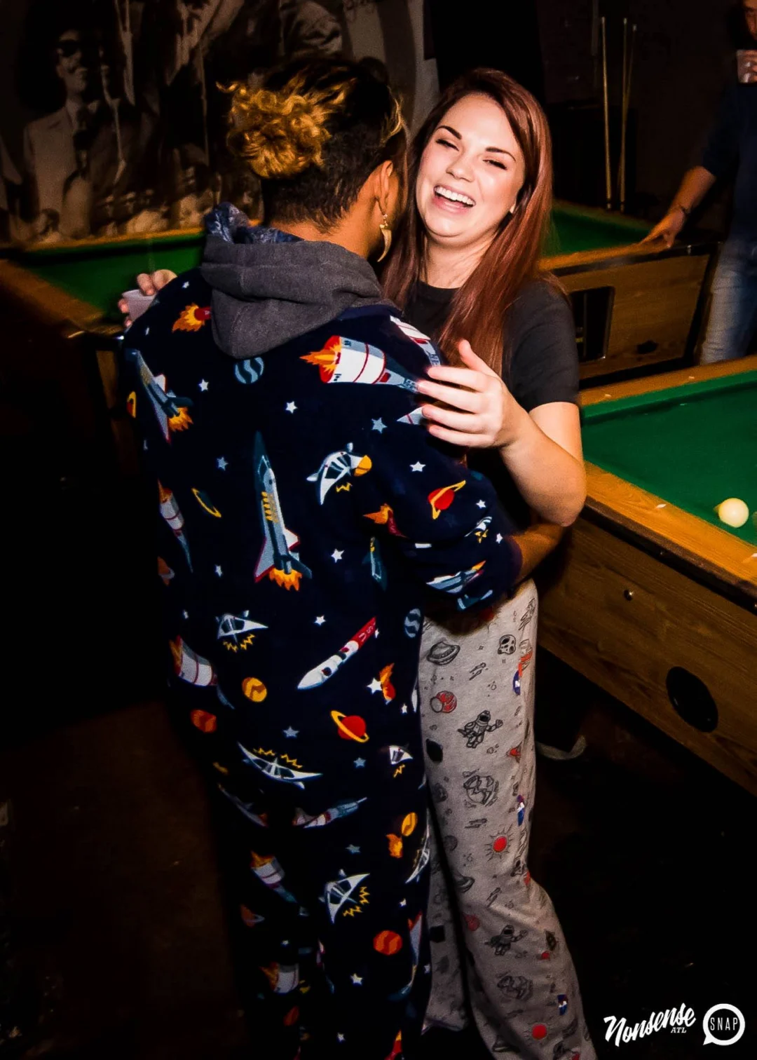 Nonsense: Slumber Party - January 18, 2019 at The Basement, East Atlanta. Nonsense will give you a new experience and reason to leave the couch on the 3rd Friday of every month! Kimber is the DJ. Photos by OhSnap.