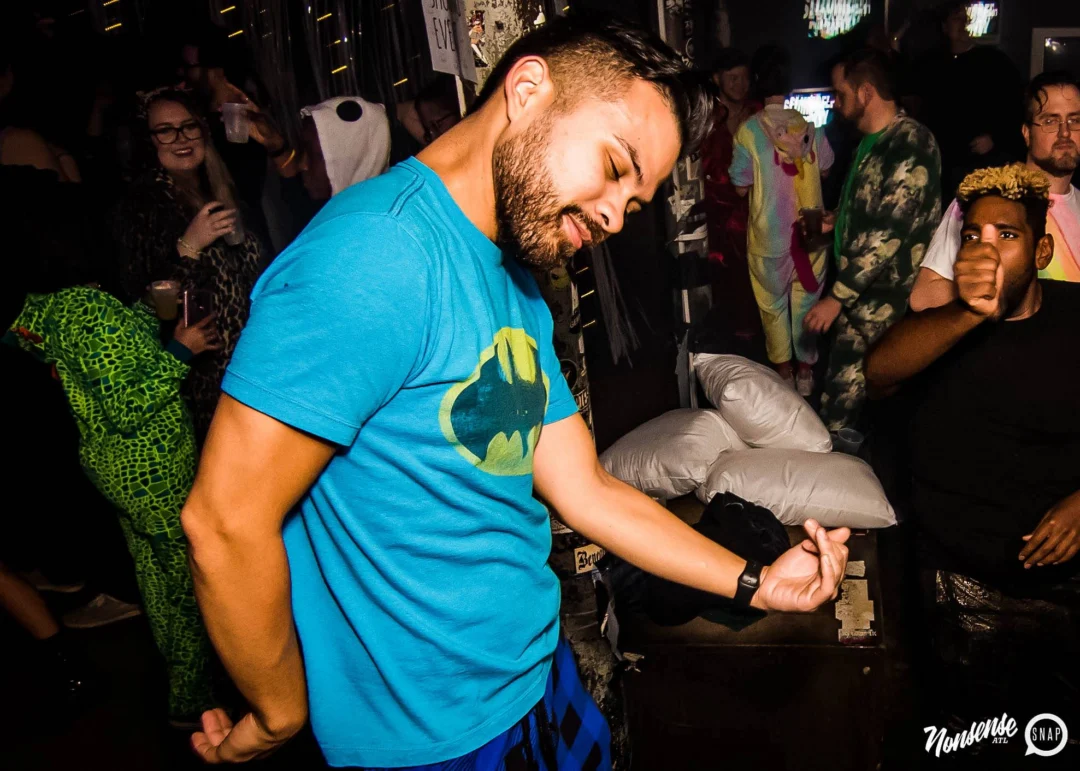 Nonsense: Slumber Party - January 18, 2019 at The Basement, East Atlanta. Nonsense will give you a new experience and reason to leave the couch on the 3rd Friday of every month! Kimber is the DJ. Photos by OhSnap.