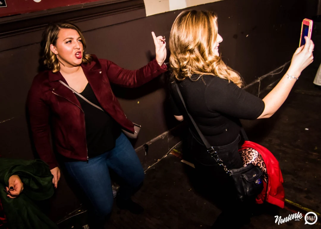 Nonsense: Slumber Party - January 18, 2019 at The Basement, East Atlanta. Nonsense will give you a new experience and reason to leave the couch on the 3rd Friday of every month! Kimber is the DJ. Photos by OhSnap.