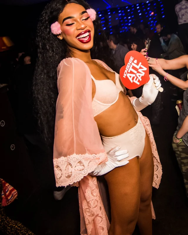 Nonsense: Slumber Party - January 18, 2019 at The Basement, East Atlanta. Nonsense will give you a new experience and reason to leave the couch on the 3rd Friday of every month! Kimber is the DJ. Photos by OhSnap.