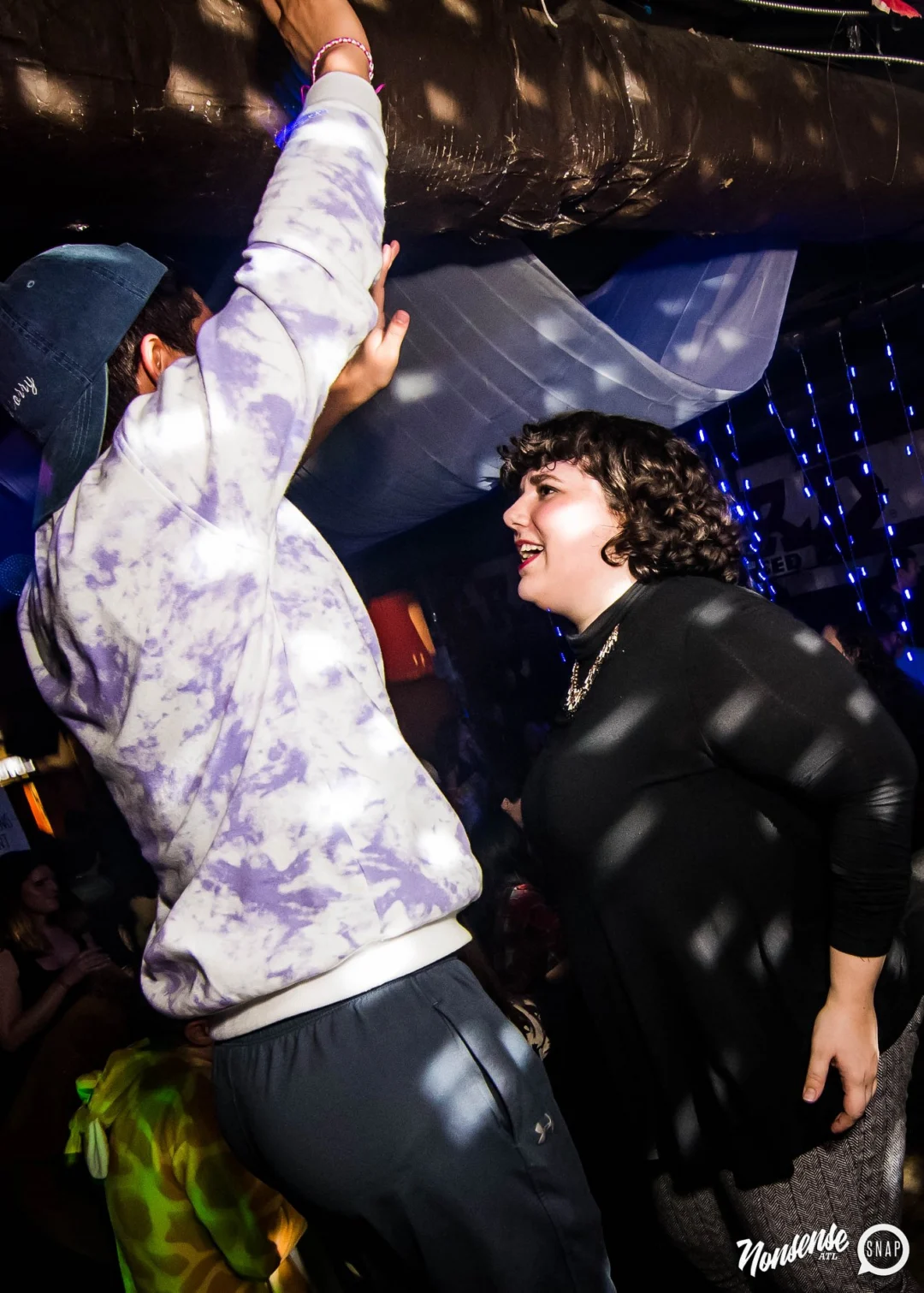 Nonsense: Slumber Party - January 18, 2019 at The Basement, East Atlanta. Nonsense will give you a new experience and reason to leave the couch on the 3rd Friday of every month! Kimber is the DJ. Photos by OhSnap.