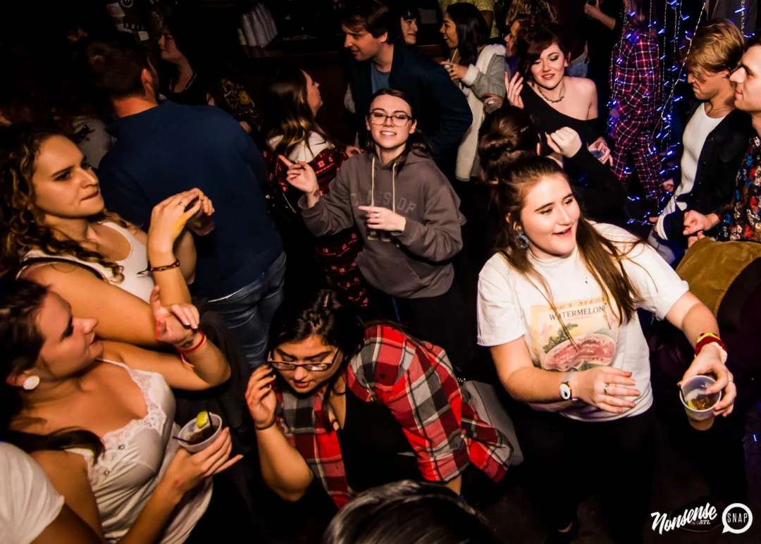 Nonsense: Slumber Party - January 18, 2019 at The Basement, East Atlanta. Nonsense will give you a new experience and reason to leave the couch on the 3rd Friday of every month! Kimber is the DJ. Photos by OhSnap.
