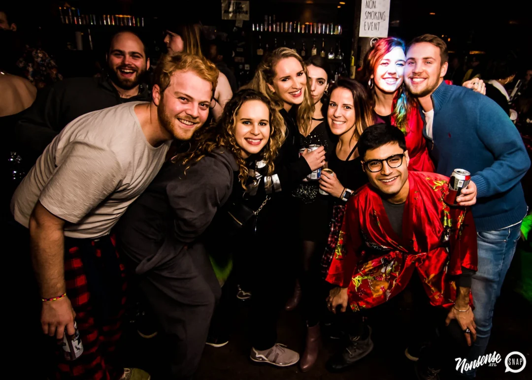 Nonsense: Slumber Party - January 18, 2019 at The Basement, East Atlanta. Nonsense will give you a new experience and reason to leave the couch on the 3rd Friday of every month! Kimber is the DJ. Photos by OhSnap.