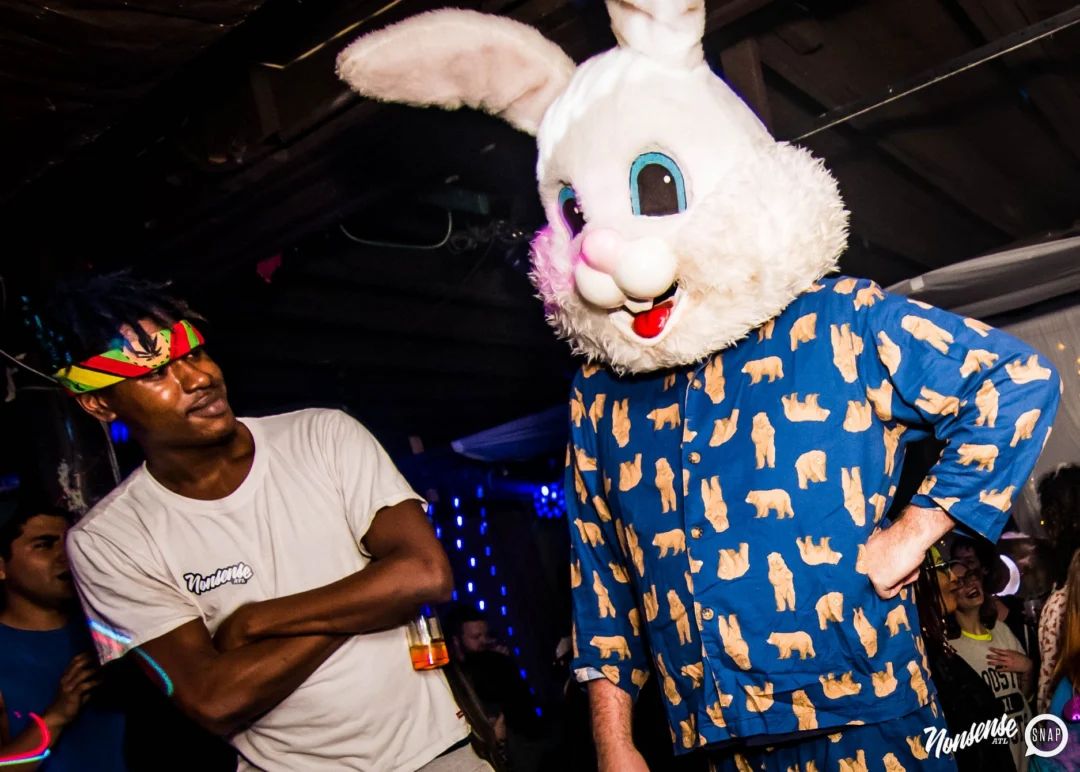 Nonsense: Slumber Party - January 18, 2019 at The Basement, East Atlanta. Nonsense will give you a new experience and reason to leave the couch on the 3rd Friday of every month! Kimber is the DJ. Photos by OhSnap.